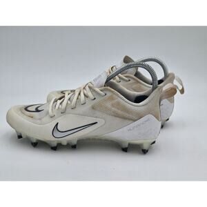 Nike Alpha Huarache Elite 3 Low Mens 7.5 White Baseball Cleats CW4439